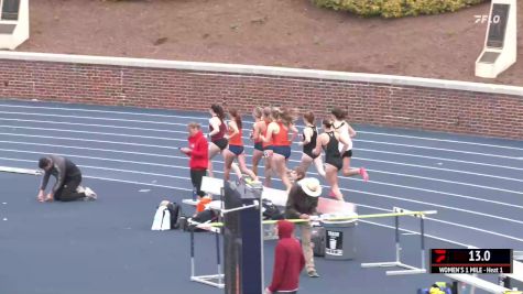 Women's Mile, Finals 1