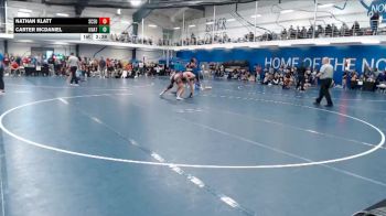 Silver 197 lbs Quarterfinal - Nathan Klatt, St. Cloud State vs Carter McDaniel, Unattached