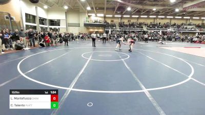 152 lbs Round Of 16 - Luke Montefusco, Cranston West vs Caiden Talento, Platt