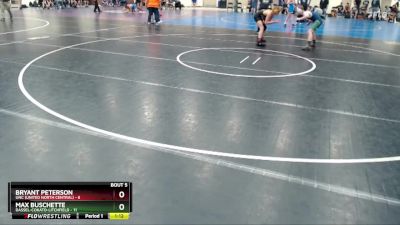 125 lbs Semis & 1st Wrestleback (8 Team) - Max Buschette, Dassel-Cokato-Litchfield vs Bryant Peterson, UNC (United North Central)