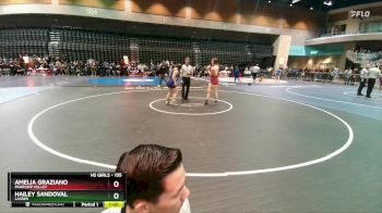 155 lbs Cons. Round 3 - Hailey Sandoval, Lassen vs Amelia Graziano, Pahrump Valley