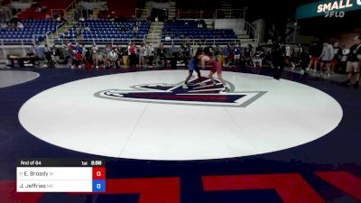 132 lbs Rnd Of 64 - Elijah Broady, IN vs Javarien Jeffries, MO