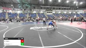 132 lbs Round Of 16 - Shane Todd, St. Francis WC vs Noah Duran, Moffat County