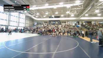 157 lbs Cons. Round 4 - Tommy Tenney, American Leadership Academy - Gilbert North vs Cache Olson, Westlake