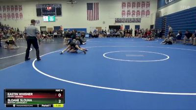 105 lbs Quarterfinal - Eastin Whisner, Mount Vernon vs Sloane Slouha, Benton Community