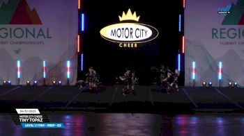 Motor City Cheer - Tiny Topaz [2025 L1.1 Tiny - PREP - D2 04/12/2025] 2025 The Midwest Regional Summit