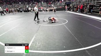 70 lbs Semifinal - Collin Yocham, Coweta vs Tobias Solinger, Moyer Elite