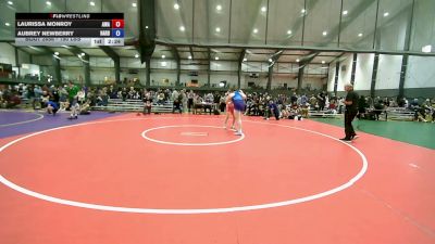 190 lbs Champ. Round 3 - Laurissa Monroy, Ascend Wrestling Academy vs Aubrey Newberry, Hardcore