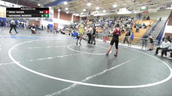 175 lbs Cons. Round 4 - Nathaniel Moreno, Bishop Amat vs Issac Galiza, Patriot