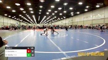 85 lbs Rr Rnd 4 - Zyair Gonzales, Untouchables 14U vs Brycen Dawley, POWA 14U