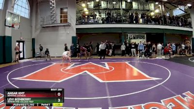 113 lbs Cons. Round 4 - Levi Ikenberry, Benedictine College Prep vs Ansar Kmt, Dematha Catholic