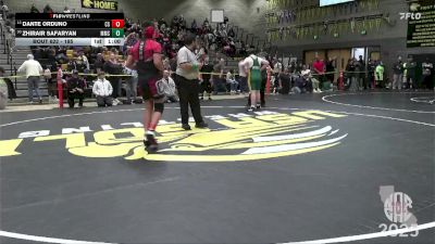 185 lbs Cons. Round 2 - Zhirair Safaryan, Mills Middle School vs Dante Orduno, CORNING SHARKS