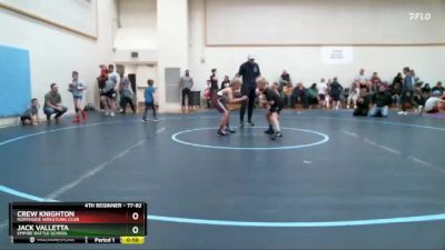 77-82 lbs 1st Place Match - Jack Valletta, Empire Battle School vs Crew Knighton, Northside Wrestling Club