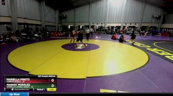 235 lbs Placement (4 Team) - Mariah Morales, Amarillo Caprock (Girls) vs Mariella Prieto, Lubbock (Girls)