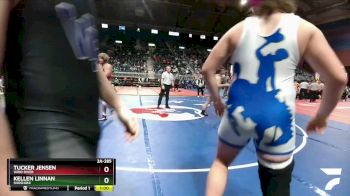 2A-285 lbs 3rd Place Match - Tucker Jensen, Wind River vs Kellen Linnan, Shoshoni