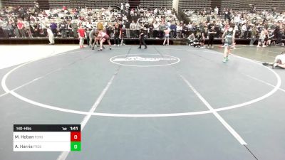 140-H lbs Round Of 64 - Matt Hoban, FORDS Wrestling Club vs Adrian Harris, Frost Gang