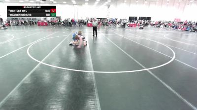 155 lbs Semis - Bentley Byl, Wisconsin vs Hayden Schutz, LaCrosse Area Wrestlers