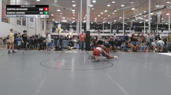 191 lbs Rr Rnd 2 - Griffin Mcquade, Homegrown White - HSC vs Curtis Cooper, Grit Mat Club Red - HSC