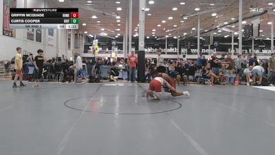 191 lbs Rr Rnd 2 - Griffin Mcquade, Homegrown White - HSC vs Curtis Cooper, Grit Mat Club Red - HSC
