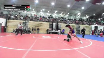113 lbs Cons. Round 3 - James Mobley, Merrillville Pirates vs Dane Van Veldhuizen, Zionsville