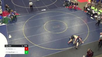 252 lbs Consolation - Cam Danna, West Allegheny vs Devin Kaufman, Glendale