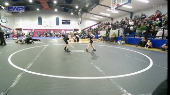 49 lbs Quarterfinal - Stone Charlton, Beggs Youth Wrestling Program vs Gatlen Ruminer, Sallisaw Takedown Club