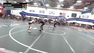 157 lbs Champ. Round 3 - Peter Brown, Canyon Springs vs Alek Colon, Valley View