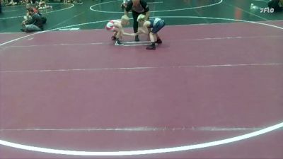 62 lbs Round 1 (4 Team) - James Gremillion, Alabama Hammers vs Maverick Elliott, Mat Assassins