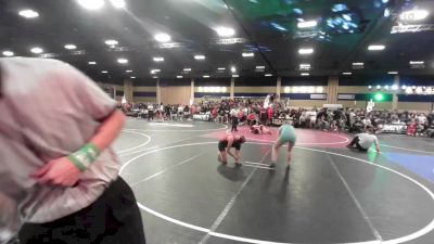 130 lbs Round Of 64 - Rylee Yeates, Bear River WC vs Bailey Cathey, Swamp Monsters