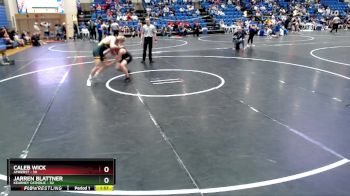 138 lbs Round 5 - Caleb Wick, Amherst vs Jarren Blattner, Kearney Catholic