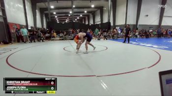 150 lbs Cons. Round 3 - Khristian Brant, Thurston County Wrestling Club vs Joseph Flora, Seattle Wrestling Club