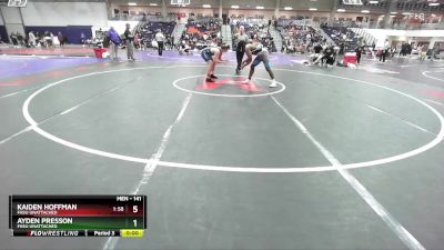 157 lbs Cons. Round 3 - Noah Richardson, Missouri Baptist University vs Tarik Adkins, NB Elite Wrestling Club