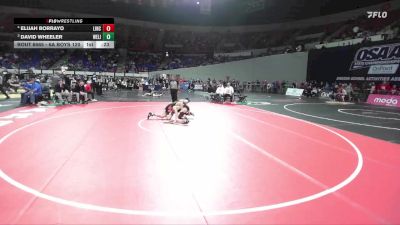 6A Boys 120 lbs Cons. Semi - David Wheeler, West Linn Boys vs Elijah Borrayo, Lincoln Boys