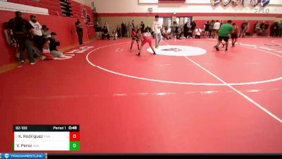 92-100 lbs Round 1 - Katalina Rodriguez, Prosser Wrestling Academy vs Venice Perez, Ascend Wrestling Academy