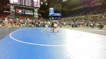 113 lbs Cons 32 #1 - Keegan Dresslar, Indiana vs Ryan Nuno, Idaho