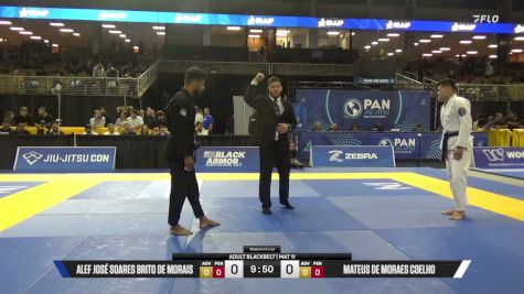 Mateus De Moraes Coelho vs Alef José Soares Brito De Morais 2026 Pan Jiu Jitsu IBJJF Championship