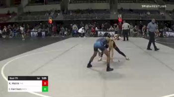 78 lbs Quarterfinal - Kiernan Meink, The Wrestling Factory vs Isaiah Harrison, Bear Cave