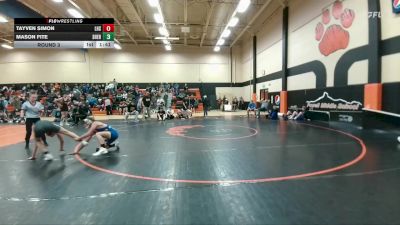 132B Round 3 - Tayven Simon, Lockwood (Billings) vs Mason Fite, Sheridan