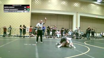 113 lbs Round Of 64 - Justin Asbury, Reign WC vs Legend Dougherty, San Clemente