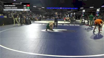 190 lbs Round Of 32 - Jacob Robledo, Wasco HS (CS) vs Dominic Dotson, Poway (SD)