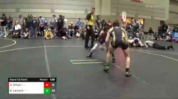 129 lbs Round 1 (6 Team) - Aaron Wilson, Elite Athletic Club vs Buddy Leonard, MI Pitbulls