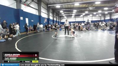 66-70 lbs Round 3 - Tuff Warbis, Fighting Squirrels vs Jesheua Brown, Hawk Wrestling Club