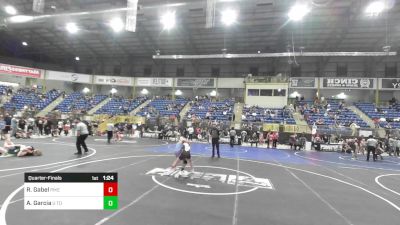 80 lbs Quarterfinal - Rylee Gabel, Pikes Peak Warriors vs Aubreigh Garcia, U Town Hammers