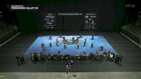 Perkiomen Valley HS "Collegeville PA" at 2025 WGI Percussion/Winds World Championships