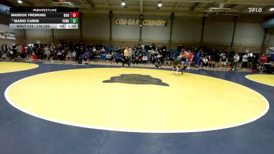 178 lbs Round Of 32 - Maddox Frerking, Bishop Gorman (NV) vs Mario Carini, Poway