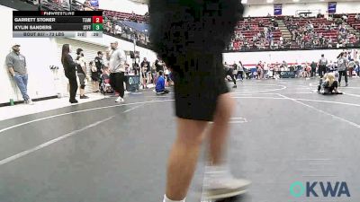 73 lbs Quarterfinal - Zamaree Washington, Del City Little League Wrestling vs Dakota Wren, Heat