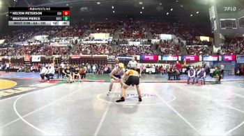 AA - 190 lbs Cons. Round 1 - Kelton Peterson, Billings Senior High School vs Braydon Pierce, Butte