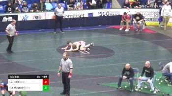 112 lbs Quarterfinal - Lukas Littleton Mascaro, Conestoga(TE) vs Jack White, Norwin