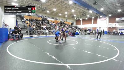 144 lbs Champ. Round 2 - Josue Citalan, Paramount vs Georgii Guledani, Agoura