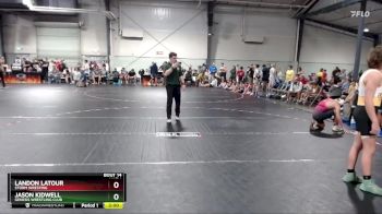 150 lbs Round 1 - Landon LaTour, Storm Wresting vs Jason Kidwell, Genesis Wrestling Club